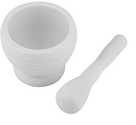Set di Mortaio e Pestello, Smerigliatrice Manuale in Plastica per Aglio, Utensile da Cucina per Macinare Le Spezie(#3)