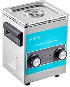 Nettoyeur à ultrasons Knob Control Nettoyeur à ultrasons 30 L, Nettoyeur à ultrasons 40 KHz 600 W, Nettoyeur à ultrasons numérique, Nettoyage de bijoux à ultrasons 220 V, Nettoyeur à ultrasons facile