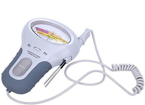 Ejoyous Water Testing Meter, PC‑102 CL2 PH Tester Swimming Pool Spa Water Quality Analyzer with Probe Long Cable