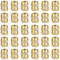 Tuercas Moleteadas de Latón,Insertos de Tuercas,Insertos Roscados de Ajuste Térmico,Tuercas Moleteadas de Rosca Hembra,M4 Insertos de Tuercas,para Piezas de Plástico en Piezas de Impresora 3D,30 Pcs