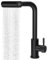 Virklyee Grifo para Fregadero de Cocina Extraíble Cascada,Grifo de Cocina Extensible Grifo de Cocina con Giro de 360°,4 Modos de Ajuste de Flujo de Agua (Negro)