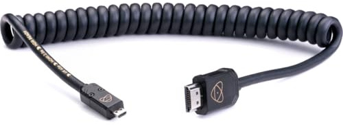 Atomos Atom 4 K60 °C2 HDMI Cable Micro 40 cm Cast Connector (80 cm Extended – Black