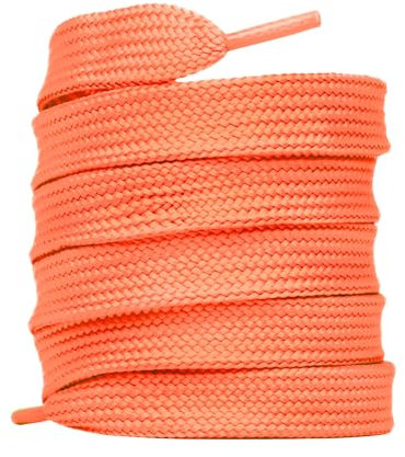 Slaace Breite Schnürsenkel für Sneaker – 18 mm breite Baumwollschnürsenkel als Ersatz für breite Campus, KNU Skool Sneaker – langlebige dicke Schnürsenkel - Fat Laces für Sportschuhe