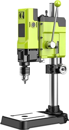 FLTRGO Taladro de Mesa Columna Taladro de Banco de Alta Precisión 0-2500r/min, 6 Velocidades Taladro de Columna 880W para Perforaciones de Precisión