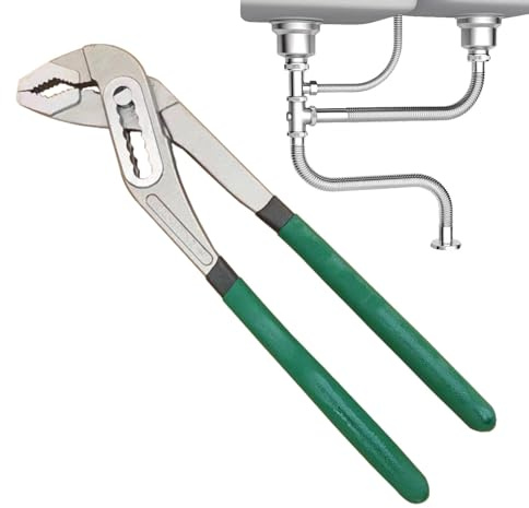 Pinze per pompe 'acqua,Pinze per giunti scanalati,Pinze regolabili per linguetta e da 8/10/12 pollici - Pinze regolabili per il serraggio di tubi 'acqua, con design a becco