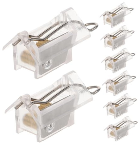 Cabilock Lot De 8 Verrous De Cordon pour Stores Romains Remplacement De Verrous pour Rideaux Accessoires pour Stores De Fenêtre Verrous De Cordon pour Stores Vénitiens