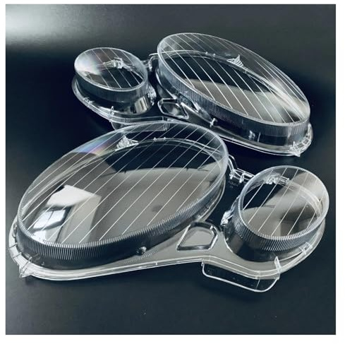 Scheinwerferglas Für Benz E-Klasse W211 E240 E200 E350 E280 E300 2002-2008 Klare Shell Lampenschirm Auto Frontscheinwerfer Scheinwerfer Objektivabdeckung Scheinwerfer Streuscheibe(1 Pair)