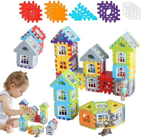 Générique Set di di costruzione Giocattoli educativi prescolari ad incastro di costruzione di novità Sviluppo 'intelligenza Kit di apprendimento creativo All Piccoli G