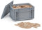 Tasselli legno numero 20 WFix | 250 pezzi | Tasselli in scatola Eurobox | Compatibile con lamellatrice e fresatrice per legno | Attrezzi fai da te