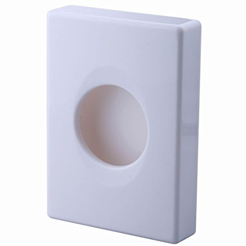 Hygiene bag dispenser ABS White for Ladies Restroom Hotel Guest Bathroom Hospital Feminine Care Wall Mounted