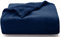WAVVE Kuscheldecke Flauschig Decke Fleecedecke - Sofadecke 150x200 cm Warm Wohndecke Couchdecke, Blau Decke Weich Sofaüberwurf XL