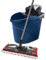 Vileda ULTRAMAX 2in1 Bodenwischer Komplett Set, Wischmopp mit Stiel, Mikrofaser-Bezug und Eimer mit Powerpresse, Limitierte Sonderedition, Farbe Dunkelblau