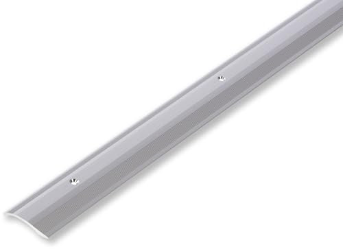 (12,55EUR/m) Übergangsprofil Höhenausgleichsprofil 40 x 900 mm silberfarben zum Schrauben Nahtdeckprofil Dehnungsfugenprofil Abdeckleiste Anpassungsprofil Höhenausgleich 2-16 mm