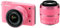 Nikon 1 J1 Compact System Camera - Pink (10-30mm and 30-110mm Twin Kit, 10MP) 3 inch LCD Screen (Renewed)