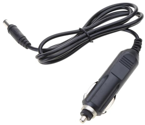 JADEWaa Cable de alimentación de 12 V resistente para enchufe de 5,5 x 2,1 mm CC para encendedor de cigarrillos para inversor de coche, bombas de aire, taza eléctrica