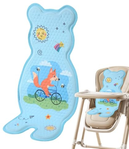 Coussin Rafraîchissant pour Poussette Coussin De Siège Enfant Respirant | Coussin Rafraîchissant Pour Parcs Campings Plages Voyages Extérieur Balançoire Berceau et Chaise