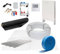 Fußbodenheizung Warmwasser Set 20m² Trockenestrich 25 mm Dämmplatte PE-RT Regelung D