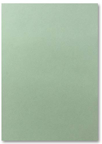 50 Blatt DIN A5 Papier - Eukalyptus - 120gr - 14,8 x 21cm - Bastelbogen Tonpapier Bastelpapier Briefpapier - FarbenFroh by GUSTAV NEUSER by GUSTAV NEUSER