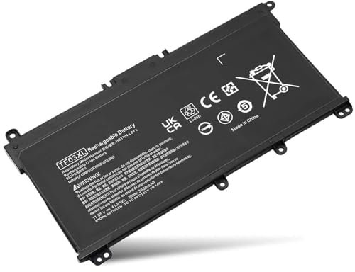 FlyZythrol TF03XL TF03 920046-421 laptop battery Compatible with HP Pavilion 14-BF 14-BK 14-BP 14-CD 15-CC 15-CD 15-CK 17-AR 14-BF003NF 14-BF010NF15-CC511NF 15-CC519NF 920046-121 920070-855 HSTNN-LB7X