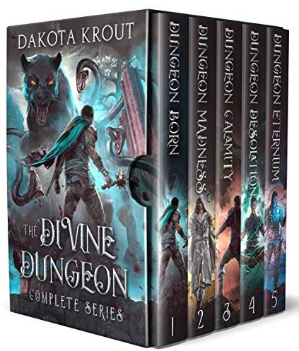 The Divine Dungeon Complete Series: Dungeon Core GameLit Fantasy