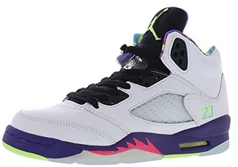 Nike Air Jordan 5 Retro (gs) Big Kids Casual Basketball Shoe Db3024-100, University Red/University Red, 5 Big Kid