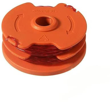 MOECSHSY Strimmer Spool for Worx,Mcgregor -Strimmer Wire for McGregor MET6032 MET4530 MET3525, Φ1.6mm Double Autofeed Spools Replacement for Worx WG105 WG106 Grass Cutter Trimmer Wire 16ft