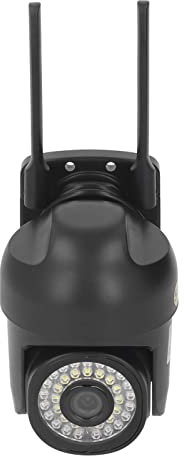 Telecamera Intelligente WiFi, Telecamera di Sorveglianza WiFi 1080P Monitoraggio del Movimento Telecamera Esterna Notturna Bidirezionale, Telecamere Cupola (Spina UE 100-240 V)