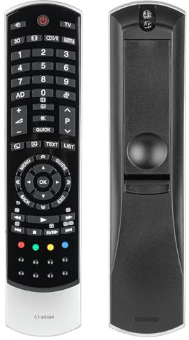 Télécommande CT-90388 compatible avec Toshiba LCD TV 32TL838 32TL868 40TL838 40TL868 46TL838 40RL838 32RL838 32RL838G 40TL838G 40TL868G 46TL868G 40TL8G 40TL8G 38R 46 TL868N 46TL838F Remplacement du