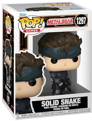 Funko POP! Games: Metal Gear Solid - Solid Snake