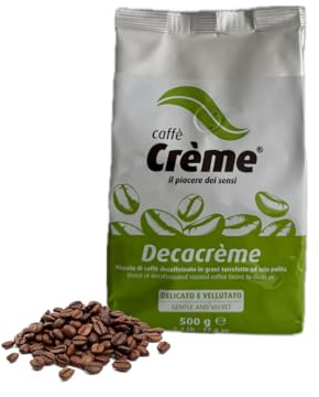 Caffè Crème Decacrème, Caffè decaffeinato in grani, 500 gr