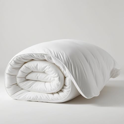 Brit Cotton - Corvin Duvet Tog – Polypropylene Cover 4.5,10.5, 13.5,15 Tog Hotel Quality All Season Quilt Bedding Single, Double, King and Super King Duvet Set (Single, 4.5)