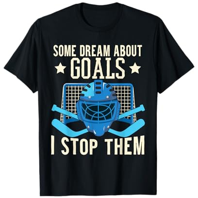 Funny Ice Hockey Player Ice Hockey Goalie T-Shirt