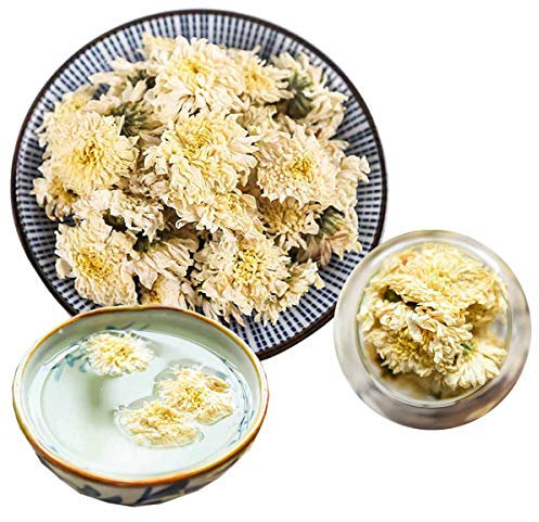 Tisane chinoise Thé de chrysanthème blanc Nouveau thé parfumé Thé vert Fleurs de soin de la santé Thé de qualité supérieure Nourriture verte saine Rose Aubergine Thé (50)