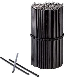 Danilovo Ritual Bienenwachs Kerzen (Schwarze) - Kloster Orthodoxe Kerzen für Gebet, Tischdeko - Ungiftig, Ruß - Tropffrei, Lang, Nachhaltige Produkte, N80, Höhe 18,5 cm, Ø 6,1 mm (50 Stück)