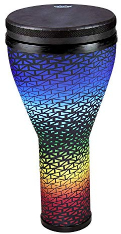 Remo 10 Pre-Tuned Festival Djembe, Holi Blue