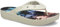 Crocs Women's Classic Platform Retro Resort Flip, Bone/Multi, 4 UK Women