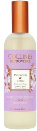 Collines de Provence, parfum d'intérieur 100 ml - Patchouli et Tonka (C2804PTO)