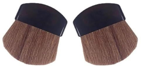 Mini Powder Blush Brush, 2Pcs Small Makeup Brush Facial Makeup Brush, Blush Brushes, Makeup Brushes and Tools