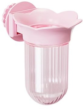 Contenedor de agua decorativo moldeado para pájaros, para colgar conservas verduras, hasta 48 momentos, animales pequeños, contenedor de comida simple para pájaros
