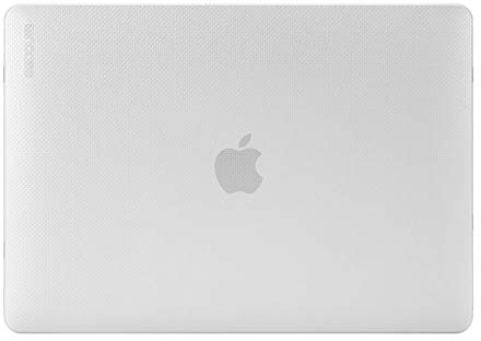 Incase Hardshell Hartschalen Hülle für Apple MacBook Air 13,3 (2020 / M1-Late 2020) - transparent [3D Dot-Design I Lüftungsschlitzaussparungen I Leicht & dünn] - INMB200615-CLR
