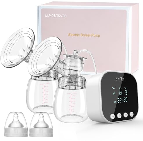 Lulia 4 Modes & 9 Levels Double Electric Breast Pump,
