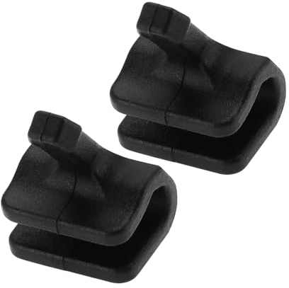 OTOTEC 2 Piezas Cierre de Tapa de Contenedor Clip de Reparación de Tapa de Contenedor de Nylon Cierre de Tapa de Contenedor Compatible con Basura Tapa de Contenedor de 50L/60L