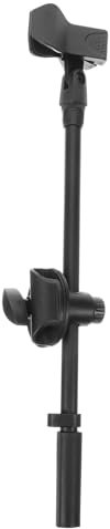 MUELODSIC Support De Micro à Perche Pivotante En Métal Avec Pince à Ressort 350 Mm, Pied De Micro De Bureau Pour Streaming Et Enregistrement, Bras Articulé Inclinable Et Rotatif 360°