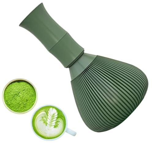 Batidor De Matcha - Batidor Manual de Té, de Té Reutilizable para Cocina, Ceremonia, Viaje, Camping y Principiantes