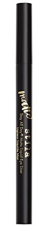 Stila Wasserdichter flüssiger Eyeliner, einfach zu verwendender Eyeliner-Stift, wisch- und übertragungssicher, Liner bleibt den ganzen Tag und die Nacht an, lässt sich reibungslos auftragen, ohne zu