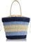 collezione alessandro Schultertasche Teneriffa aus natürlichem Material 42cm x 31cm x 17cm