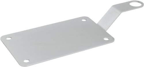 Ground anchor for dogs, removable, loading plate for leashing, dog holder, dog anchor base plate made of steel (1)