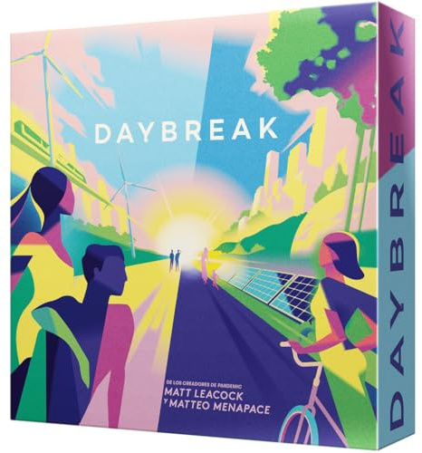 CMYK, Daybreak, Un Juego De Mesa Cooperativo De Los Creadores De Pandemic sobre Cl Cambio Climático, A Partir de 10 Años, De 1 a 4 Jugadores, 60-90 Minutos por Partida, Español