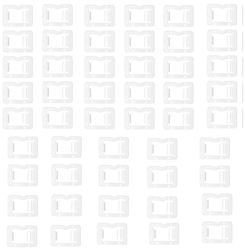 Lot de 50 stabilisateurs de sortie transparents faciles à utiliser sur les douilles oscillantes - Inserts robustes pour garder les bouchons en place