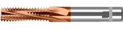 Fresadoras, Fresas de roscar de acero de tungsteno con recubrimiento de carburo de tungsteno y dientes completos M6M8M10M12M14M16M20(M20X1.5XD10X75L)